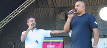 Adil Ray and Ray C