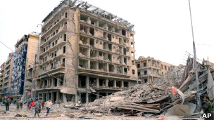 Ledakan di Aleppo