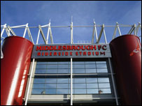 Middlesbrough's Riverside Stadium