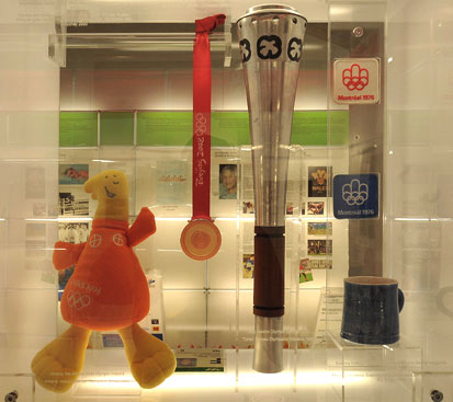 A display from the Following the Flame exhibition. Image courtesy of the Ucheldre Centre