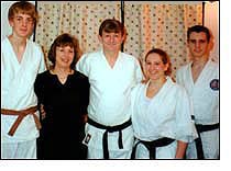 From left: Alex, Caroline, Bob, Danielle and Simon