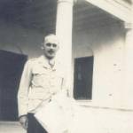 Major F C Burrell MC, taken by CQMS Fred Weedman