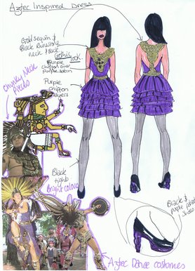 Aztec dress