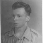 Dennis Maher, gunner, circa 1943 Dennis Maher, gunner, circa 1943