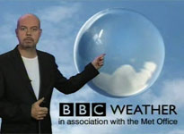 Dom reads the weather