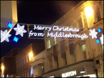 Christmas lights