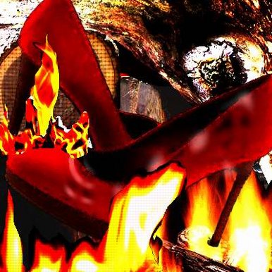 Burning my shoes