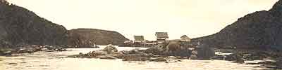 A fishing station in Newfoundland