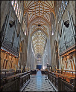 interior of church