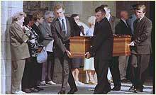 Henri Paul's funeral
