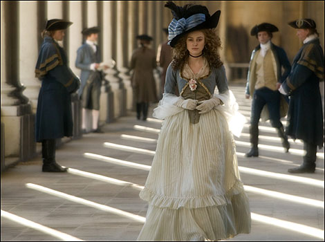 Scene from The Duchess starring Keira Knightley - pic Nick Wall