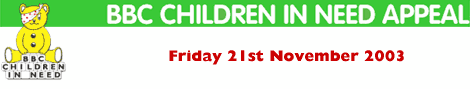 Children in Need 2003 Appeal