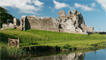Ogmore Castle in the Vale of Glamorgan by Steve 2309
