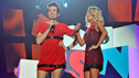 Grimmy in a dress at the Teen Awards!
