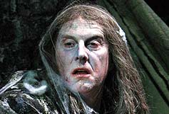 Image: David Threfall as Skellig in the Young Vic's Christmas production