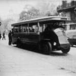 My dad, Sid Bioletti, sent this photograph to his mum:"Typical Parisian bus. 12th May 1947. Taken outside The Cavour Hotel, Rue Lafayette, Paris, France." My dad, Sid Bioletti, sent this photograph to his mum:"Typical Parisian bus. 12th May 1947. Taken outside The Cavour Hotel, Rue Lafayette, Paris, France."