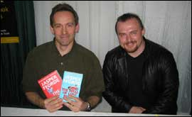 Jasper Fforde with Nic Baddeley