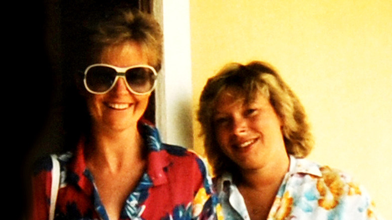 Miss Babs and her friend in Corfu