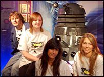 blast team and dalek