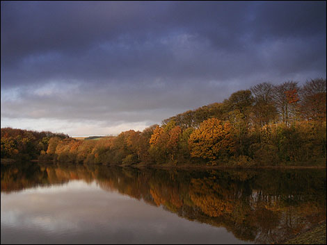 Rivington Reservoir.