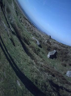 The worlds caving in- up on Dartmoor