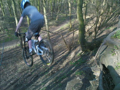 Cliff drop
