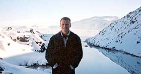 Andrew in Iceland