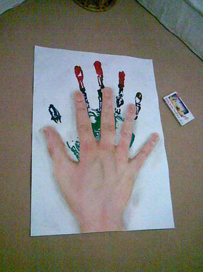 Hand print
