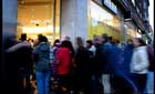 shoppers in Oxford Street