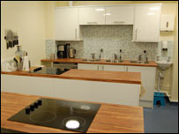 Kitchen at the Seafood Training Centre