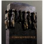 The Monument to the Women of World War Two, to be unveiled by The Queen, in Whitehall, on 9 July.