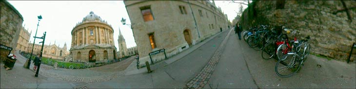 Brasenose Lane and The Radcliffe Camera