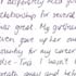 Jaggy's letter