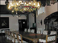 A dinning room