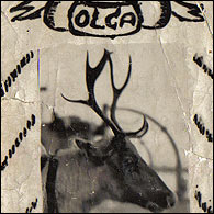 Olga the reindeer on HMS Kent