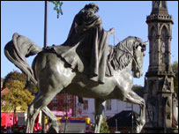 Banbury's Fine Lady statue