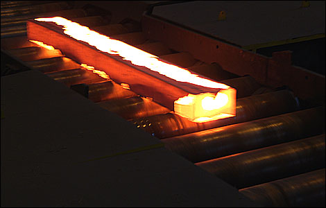 Steel slab