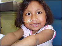 Nazifa is a patient at the hospital