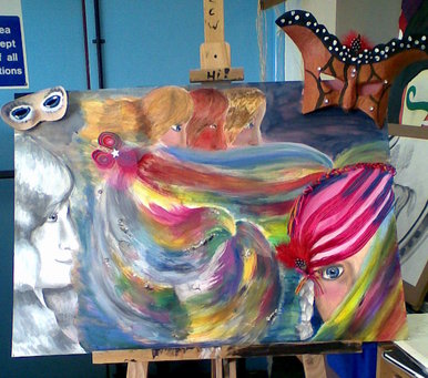My GCSE art final piece