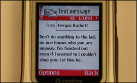 Mobile Phone Message