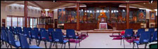 The Buddhist temple at Conishead Priory 