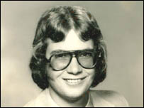 The American John Foster in 1975