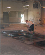 preparing the props
