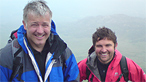 Ceri and Derek on the Cnicht walk