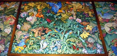 Rhan o un o Baneli Brangwyn