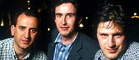 Armando Iannucci, Steve Coogan, Patrick Marber