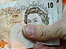 A ten pound note