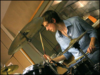 Lady Muck live in Room 9 - Barry on drums