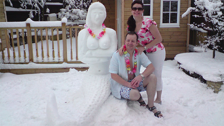 Snow maid