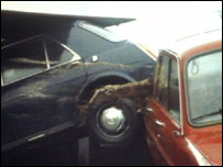 damaged cars